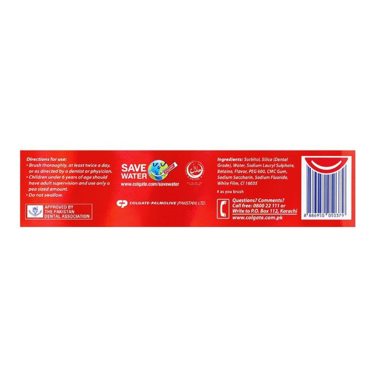 Colgate Max Fresh Red Gel Spicy Fresh Tooth Paste 125g+25g 20% Extra Free